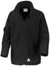 R114B Junior Micron Fleece Black colour image