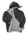 RS160 R160X Reversible Waterproof Fleece Jacket Black / Grey colour image