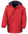 R160X Reversible Waterproof Fleece Jacket Red / Navy colour image