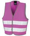 R200B Core Kids Safety Vest Pink colour image