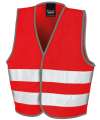 R200B Core Kids Safety Vest Red colour image