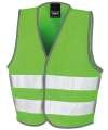 R200B Core Kids Safety Vest Lime colour image