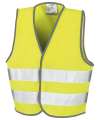 R200B Core Kids Safety Vest Fluorescent Yellow colour image