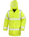 R218 Hi Vis Motorway Coat Hi-Vis Yellow colour image