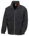R36 Full Active Fleece Jacket Black colour image