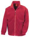 R36 Full Active Fleece Jacket Red colour image