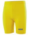 RH003B KIDS BASE LAYER SHORTS Yellow colour image