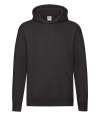 SS106M 62152 Hooded Sweat 70/30 Black colour image