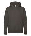 SS106M 62152 Hooded Sweat 70/30 Charcoal colour image