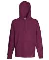 SS56M 62140 Lightweight Hooded Sweat Burgundy colour image