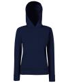 SS68 62038 Classic Lady Fit Hooded Sweatshirt Deep Navy colour image