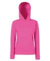 SS68 62038 Classic Lady Fit Hooded Sweatshirt Light Pink colour image