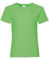 SS79B SS005 Girls Valueweight T Lime colour image