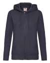SS91 SS312 SS82 Lady-Fit Hooded Sweat Jacket Deep Navy colour image