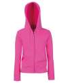 SS91 SS312 SS82 Lady-Fit Hooded Sweat Jacket Fuchsia colour image