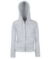 SS91 SS312 SS82 Lady-Fit Hooded Sweat Jacket Heather colour image