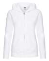 SS91 SS312 SS82 Lady-Fit Hooded Sweat Jacket White colour image