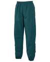 TL47 LINED TRACKSUIT BOTTOMS Dark Green colour image
