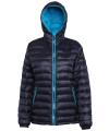 TS016F Womens Padded Jacket Navy / Sapphire colour image