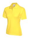 UC106 Ladies Polo Shirt Yellow colour image