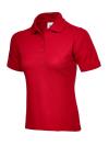 UC106 Ladies Polo Shirt Red colour image