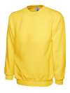 UC203 Sweatshirt Yellow colour image