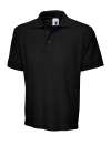 UC102 Premium Polo Shirt Black colour image