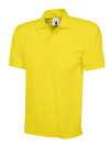UC102 Premium Polo Shirt Yellow colour image