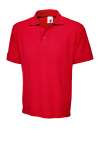 UC102 Premium Polo Shirt Red colour image