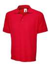 UC104 Premium Cotton Polo Shirt Red colour image