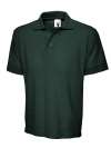 UC104 Premium Cotton Polo Shirt Bottle Green colour image