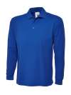 UC113 Longsleeve Poloshirt Royal colour image