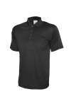 UC121 Processable Poloshirt Black colour image