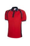 UC123 Sports Poloshirt Red / Navy colour image
