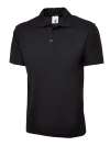 UC124 Olympic Polo Shirt Black colour image