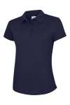 UC126 Ladies Ultra Cool Poloshirt Navy colour image