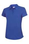 UC128 Ladies Super Cool Workwear Poloshirt Royal colour image