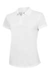 UC128 Ladies Super Cool Workwear Poloshirt White colour image