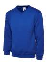 UC204  Premium V Neck Sweatshirt Royal colour image