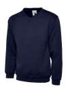 UC206 Children's V Neck Sweatshirt Navy colour image