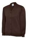 UC207 Children's Cardigan Brown colour image