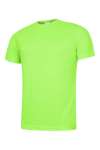 UC315 Mens Sports T Shirt Electric Green colour image