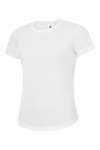 UC316 Ladies Sports T Shirt White colour image