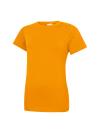 UC318 Ladies Classic Crew Neck T Shirt Orange colour image