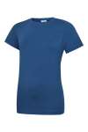 UC318 Ladies Classic Crew Neck T Shirt Royal colour image