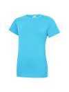 UC318 Ladies Classic Crew Neck T Shirt Sky colour image