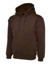 UC502 Classic Hooded Sweatshirt Brown colour image