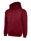 UC502 Classic Hooded Sweatshirt Maroon colour image