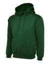 UC502 Classic Hooded Sweatshirt Bottle Green colour image