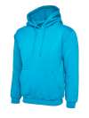 UC502 Classic Hooded Sweatshirt Sapphire Blue colour image
